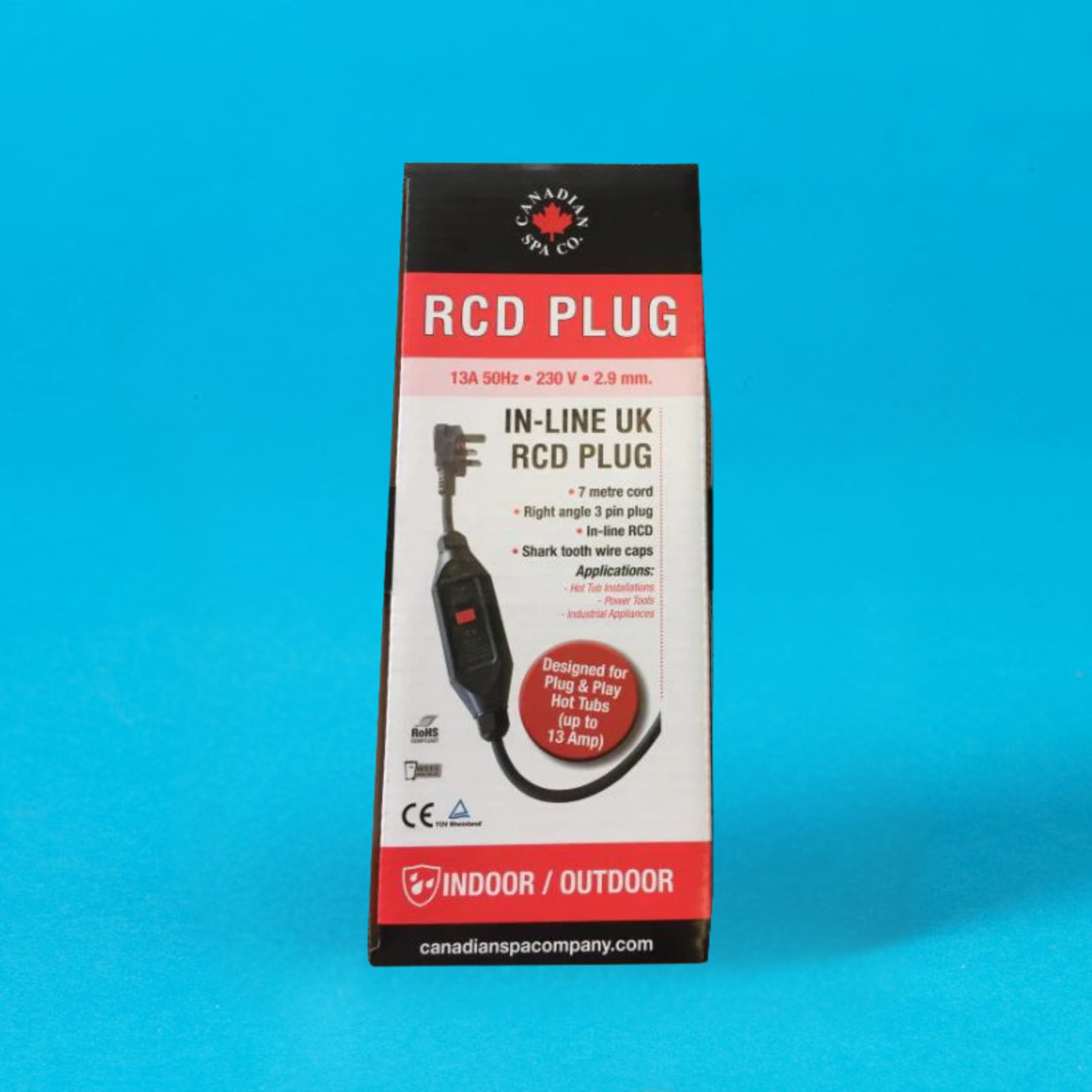 7m RCD with UK Plug